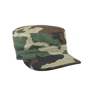 Sombrero SHT01 de Camuflaje Selva y Bosque, de Polialgodón, con Ala Larga, de Poliéster y Algodón, Tejido Liso o Ripstop - Product Image 1