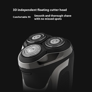 Rasoio Elettrico Ricaricabile da Uomo con Display LCD, <span class=keywords><strong>Regolabarba</strong></span> Senza Fili per Uso Asciutto e Bagnato con Lama Flottante, Impermeabile IPX6 - Product Image 4