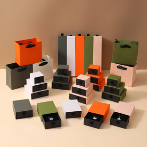 Boîte d'emballage de luxe pour tiroirs <span class=keywords><strong>avec</strong></span> surface mate et construction robuste pour la présentation et l'offrande de bijoux haut de gamme - Product Image 3