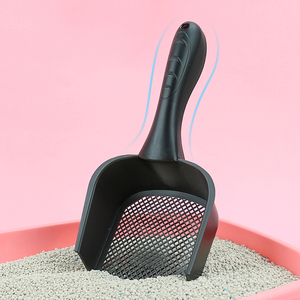 <span class=keywords><strong>พลั่ว</strong></span>ตักทรายแมวมือยาว,ทำจากสเตนเลสสตีลสีดำเนื้อผิวด้านแบบมินิมอล - Product Image 4