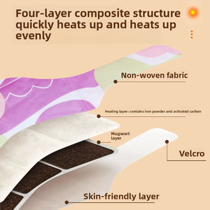 Cintura Riscaldante Adesiva Monouso per Lombalgia e Dolori Mestruali, Servizio OEM - Product Image 3