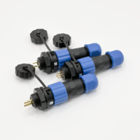 Prise mâle et femelle 250 V/380 V, prise d'aviation étanche, prise soudée étanche à 5 broches