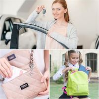 Lots de porte-clés personnalisés vintage en forme d'ange de dessin animé, breloques gardiennes, sacs en organza, étiquettes personnalisées, cadeaux pour mariage, baby shower, baptême