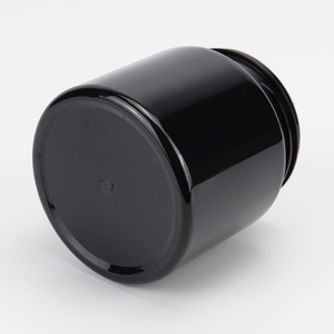 Hủ nhựa PET đen đựng protein thể thao, thực phẩm bổ sung, viên nang, kẹo, dung tích 60-450ml, mẫu mới 2025, có nắp đậy - Product Image 3