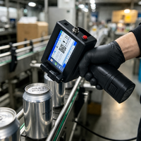 Impresoras de Inyección de Tinta Portátiles WISEPRINT TIJ HP-WP127, Pequeñas y Fáciles de Transportar para Imprimir Logos, Números y Códigos