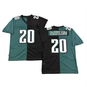 <span class=keywords><strong>Maillot</strong></span> de football américain <span class=keywords><strong>vintage</strong></span> pour hommes, style cousu, Harold Carmichael, Brian Dawkins, Eric Allen, Wilbert Montgomery, livraison rapide - Product Image 4
