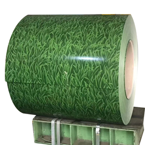 Bobine d'acier <span class=keywords><strong>PPGI</strong></span> PPGL de première qualité, prélaqué en usine, motif vert, SGCC ASTM Ral3005 6005 3013 9016 5015, zinc, pour structure - Product Image 1
