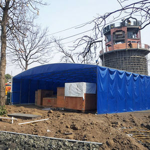 Fabricant de <span class=keywords><strong>tissu</strong></span> imperméable en polyester enduit de PVC de haute qualité, vente en gros de bâche de cargaison pour les navires de quai - Product Image 6