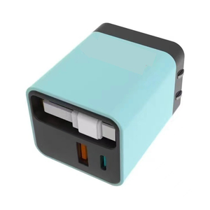 Nuevo cargador de nitruro de <span class=keywords><strong>galio</strong></span> de carga rápida PD Cable retráctil de 65W para cabezal de carga integrado Huawei - Product Image 5