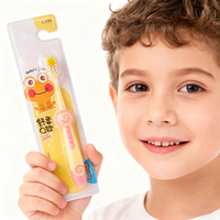 Brosse à dents professionnelle personnalisée pour enfants, brosse à dents en plastique à poils souples de haute qualité pour béb