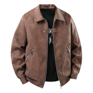 Doudoune à col montant 2026 - Manteau matelassé tendance, veste chaude en duvet avec fermeture boutonnée de couleur unie pour homme - Product Image 1