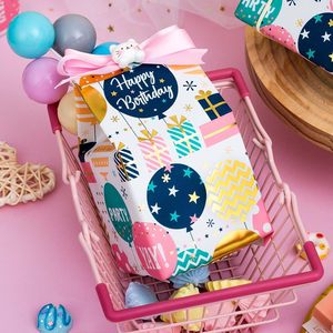 Rollo de papel de regalo para cumpleaños de 17 pulgadas x 33 pies, papel de regalo metálico dorado brillante para celebración de fiestas de cumpleaños - Product Image 3