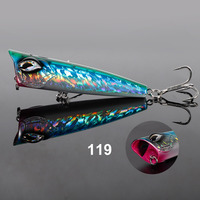 Noeby 3 tailles stock popper leurre mer géant thon Top eau flottant pop pêche leurre usine