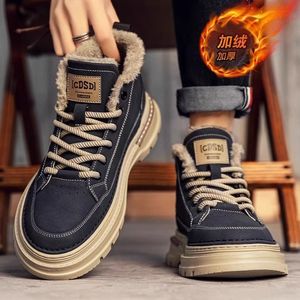 Men's High Top Autumn Winter Boots Best-Selling Cheap Fashionable Shoes with Lace-Up Closure for Casual Daily Wearing - Product Image 6