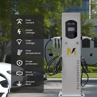 XUDIANTONG Nouvelle station de recharge UDIAN UDB200-14kw-44kw 22kW Type 2 1P 32A Argent pour voitures électriques (certifiée IP54 CE)