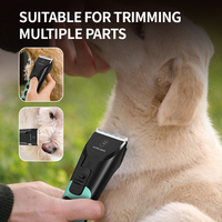 Tondeuse de toilettage pour animaux SiMAiSHEN B5, ciseaux électriques personnalisés, accessoires pour poils de chien, tondeuse à poils pour animaux avec écran LED