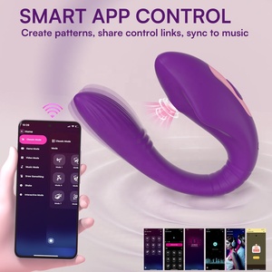 Nuova vibrazione da viaggio con vibrazione a forma di U indossabile senza fili e Sexy giocattolo per <span class=keywords><strong>telefono</strong></span> <span class=keywords><strong>vibratore</strong></span> controllato da donna - Product Image 6