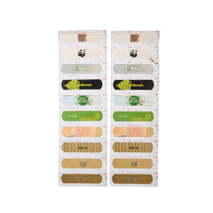 Venta al por mayor del fabricante: Vendas adhesivas impermeables personalizadas, color piel, flexibles, de uso médico. - Product Image 4