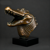 Buste d'âne, statue d'animal, buste pour la décoration de la maison
