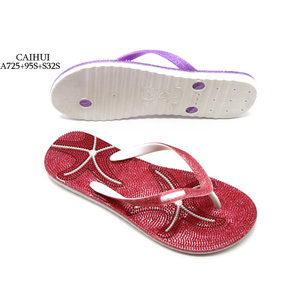 Fuzzy flip flop zapatillas mujer Zapatillas simple spa flip flop zapatillas - Product Image 5