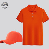 Gorra de Uniforme Personalizada para Cafetería, para Conjunto de Camisas, Impresión por Transferencia de Calor, Logotipo Bordado en Tejido Transpirable, Uniformes para Empleados de Verano