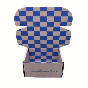 แผ่นกระดาษลูกฟูกพับได้เมลเลอร์โลโก้ตามสั่งบรรจุภัณฑ์เครื่องสำอาง - Product Image 4