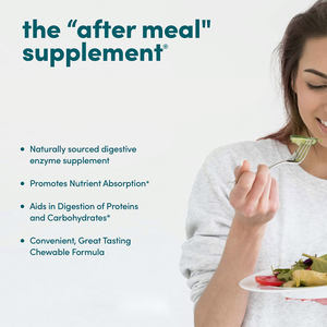 Meilleur prix Supplément santé Enzymes digestives à la papaye naturelle Gommes Soutien à la santé digestive - Product Image 6