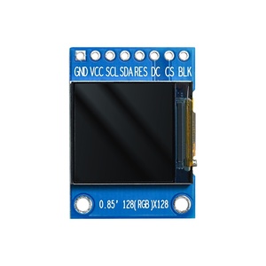 0.85นิ้ว IPS TFT โมดูลแสดงผล LCD 128x128 GC9107ไดรเวอร์8PIN SPI หน้าจอสีขนาดเล็ก PCBA สำหรับอุปกรณ์ที่สวมใส่ได้ - Product Image 4
