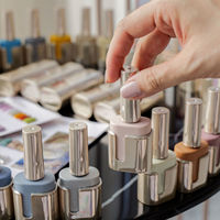 OUBOLI 15ml Vernis à ongles en gel de luxe non toxique UV pour salons de manucure professionnels