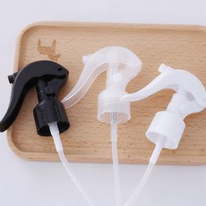 Empty Transparent 100ml 150ml 250ml 300ml 500ml White clear Amber PET Plastic Spray <b>Bottle</b> with Sprayer - Product Image 6