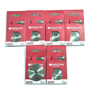 Lame de découpe et de meulage ultra-mince en diamant 45*0.6*6mm, pressée à chaud, pour carrelage, grès cérame, pierre frittée, OEM HENGZUAN - Product Image 3