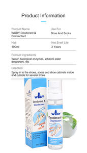 Private Label scarpe deodorante Spray 100 ml calzini e deodorante per scarpe deodorante per scarpe rimuovere l'odore - Product Image 6