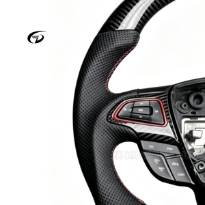 <span class=keywords><strong>Volante</strong></span> de Fibra de Carbono Personalizado y Mejorado para <span class=keywords><strong>Ford</strong></span> <span class=keywords><strong>Focus</strong></span> MK3 <span class=keywords><strong>MK2</strong></span> ST RS 2015 2016 2018 2019 - Product Image 4