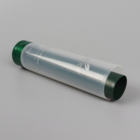 Tube souple en plastique PE personnalisé pour shampoing, crème pour les mains, nettoyant corporel, lotion, emballage cosmétique avec bouchon à clapet