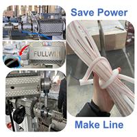 Extrudeuse de tuyaux ondulés en plastique, machine de fabrication de conduites ondulées flexibles, machine à tuyaux ondulés