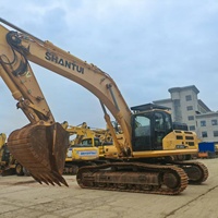 Excavator Crawler Hidrolik Shantui SE335LC-9W 37 Ton Bekas, Termasuk Suku Cadang Gratis untuk Pekerjaan Proyek Pertambangan dan Pemindahan Tanah
