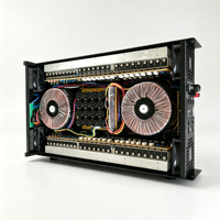 Amplificateur de puissance professionnel de classe H à 2 canaux de 3500 W, transformateur toroïdal double, amplificateur audio pour scène, église, karaoké