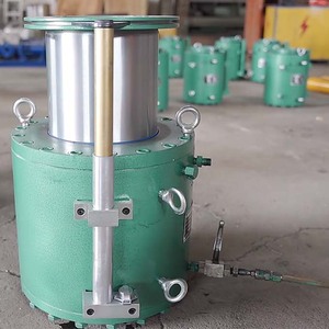 Vérin hydraulique à double effet de 80 à 100 tonnes pour post-tension, vérin creux de 500 tonnes avec pompe - Product Image 5