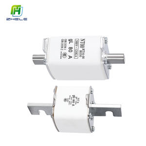 Fusible basse tension NT00/NT1/NT2, noyau fusible en céramique, fusible à lame 63A100A125A - Product Image 2