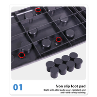 Planche de push-up pliante multifonctionnelle Accessoires de fitness Support de push-up Planche de fitness Équipement de gymnastique domestique