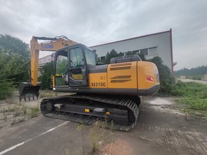 Excavadora de cadenas XE215C usada en buen estado, pocas horas de trabajo, máquina de excavación hidráulica de 21 toneladas, maquinaria de construcción - Product Image 3
