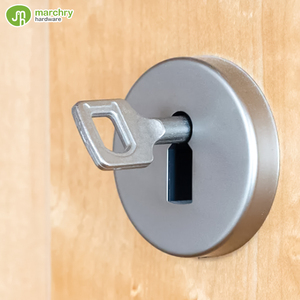 Chất lượng cao không-xi lanh khóa cửa và phím đầy đủ 304 thép không gỉ 6072 Lỗ mộng khóa cửa - Product Image 4