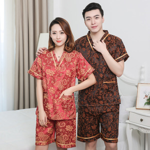 Trajes de sauna de algodón para parejas, tallas grandes XL 6XL, ropa para estar en casa, pijamas para masajes - Product Image 4