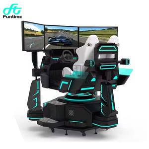 جهاز محاكاة culeap VR مورد 3 شاشات لسباقات الحركة ، VR Arcade للألعاب ، آلة جديدة - Product Image 1