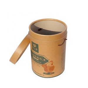 Fusto in Carta Kraft Ecologico Riciclabile da 25Kg Personalizzato CH per Grassi Solidi |   Grado Alimentare |   Servizio OEM - Product Image 3