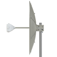 Backhaul de larga distancia 34dBi y enlaces de datos punto a punto para Rocket M5 UBNT cambium Mimosa Monster Dish