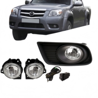 Kit de feux antibrouillard avant et feux de jour pour Mazda BT-50 2009-2011 Pickup, paires de phares halogènes