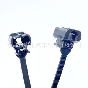 Attaches de câbles en nylon autobloquantes Shuangxuan pour automobile, noires, spécification unique, pour câblage automobile - Product Image 4