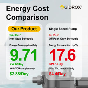 Moteur à aimant permanent 1HP <span class=keywords><strong>750W</strong></span> économe en énergie, vitesse variable, fréquence, puissante <span class=keywords><strong>pompe</strong></span> auto-amorçante pour <span class=keywords><strong>piscine</strong></span> - Product Image 6