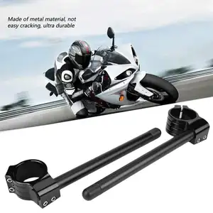 Universal CNC Aluminum Alloy Motorcycle Handlebar Clip-Ons Fork Handle Bars Clip Ons Motorcycle Body Systems Accessories